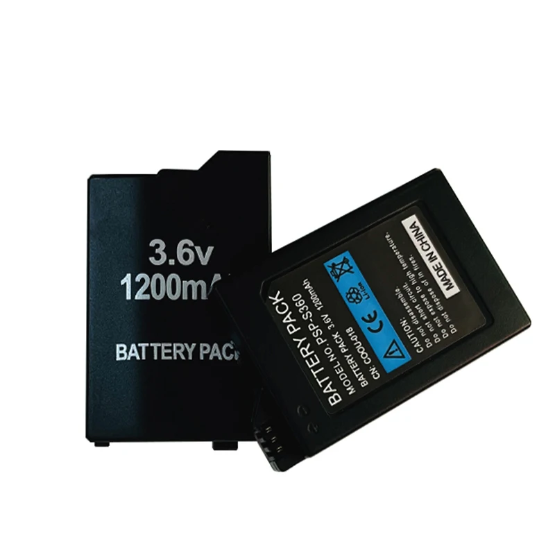 1200mAh 3.6V Lithium Ion Rechargeable Battery Replacement Battery for Sony PSP 2000/3000 PSP-S110 Console