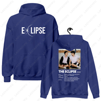 The Eclipse Akk Ayan Thai Love Fantasy Drama Printed Hoodie Woman Man Couple Creative Printed Pullover Drop Shoulder Outerwear