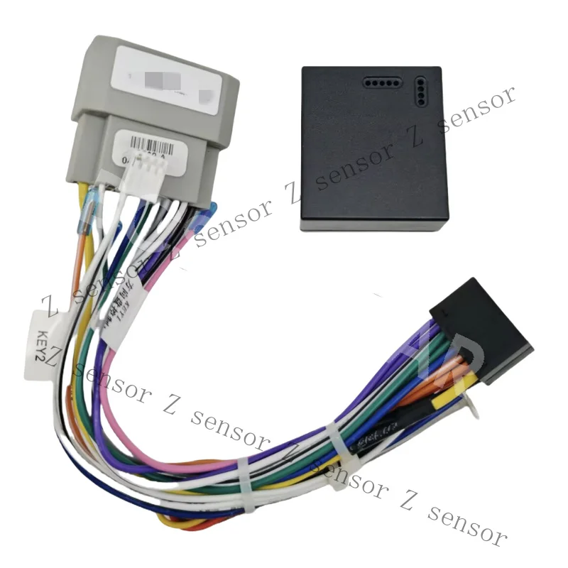 RRR+ Car Radio Android Wiring Harness Adapter Kit Fit For Jeep Wrangler JK 2008-2018