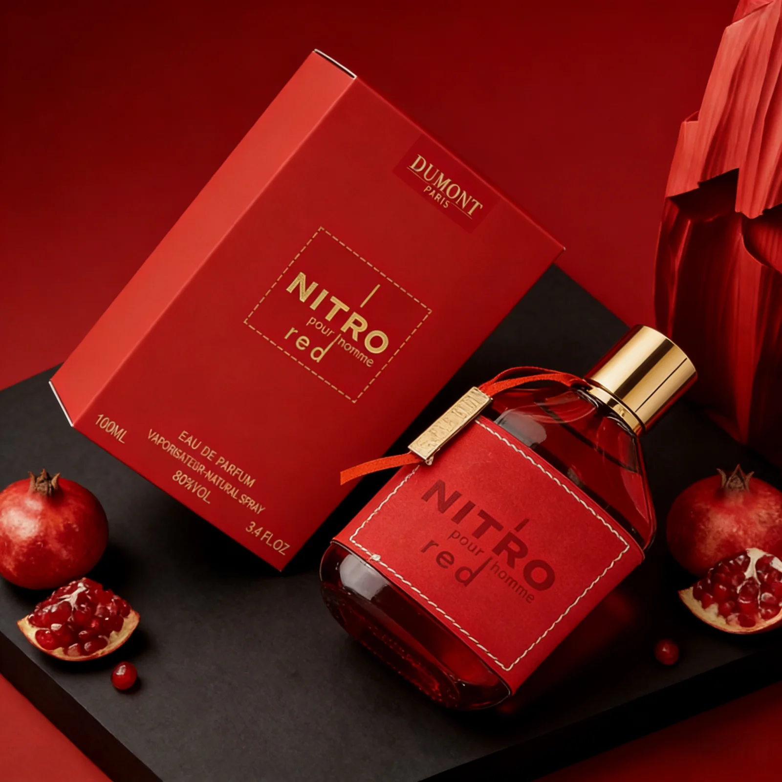 

100ml Premium Long-lasting Pheromone Perfume | High Quality Nitro Red Fragrance for Men | Middle East Dubai Arab Style Scent