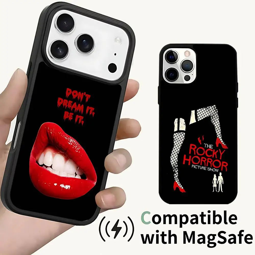 

Rocky Horror Picture Show Phone Case For iPhone 17,16,15,14,13,12,11,Pro,Max,Plus,Mini,SE4,E Magnetic Magsafe Wireless Charging