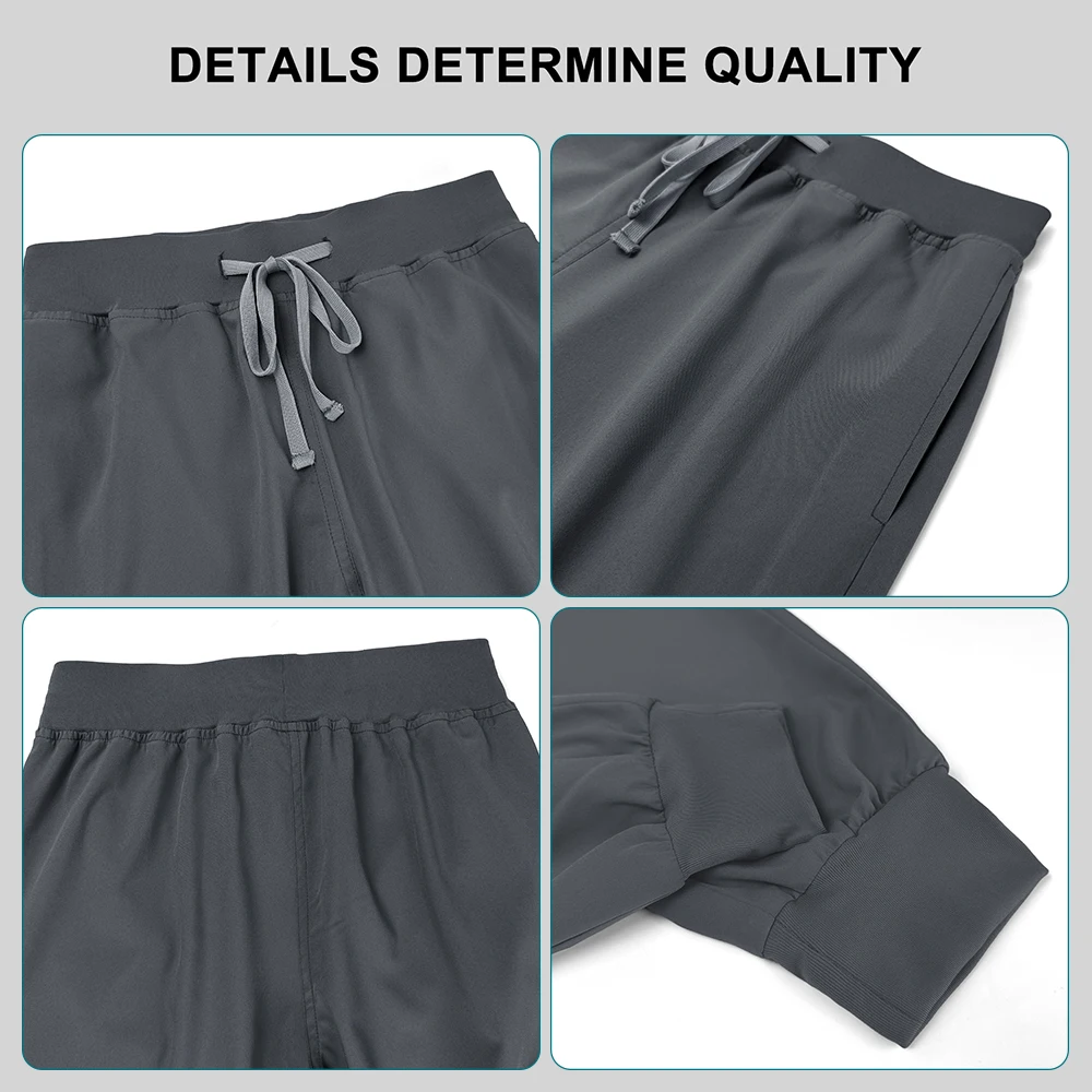 ขายส่งชุดพยาบาลชุดหมอพยาบาลทันตกรรมโรงพยาบาลเครื่องแบบ Joggers กางเกงชุดสปาความงามพยาบาลบทความขัด Workwear