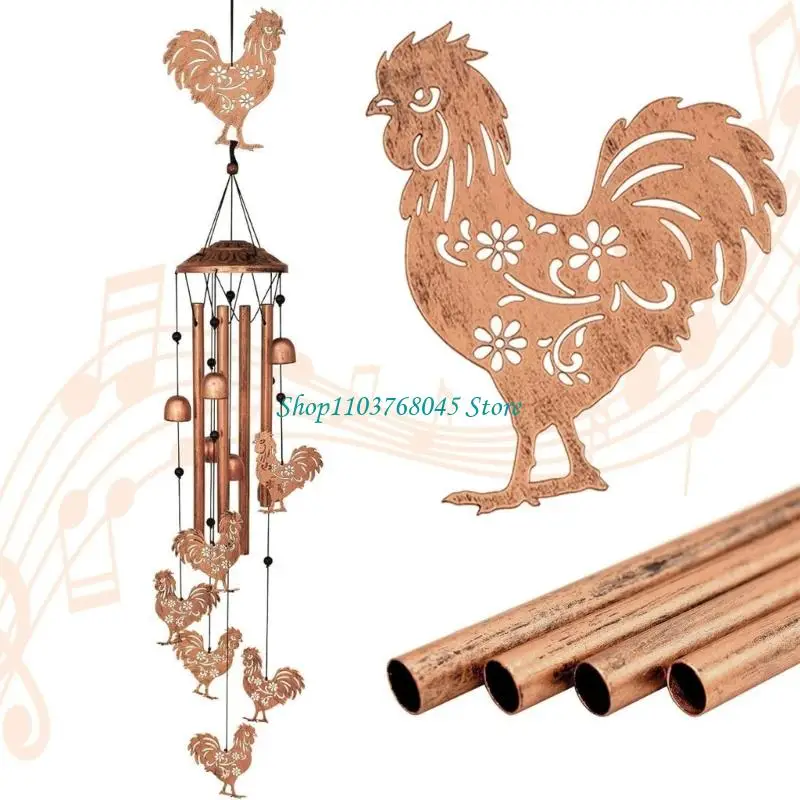 R53F Metal Wind Animal Outdoor Decoration Wrought Iron Wind