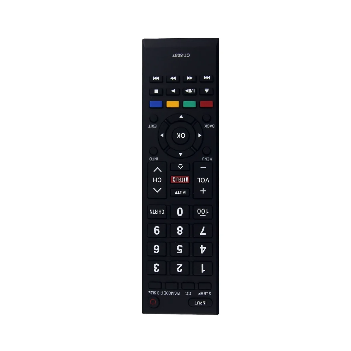 Pengganti Remote Control CT-8037 untuk HDTV pintar 40L3400 40L3400U 50L3400 50L3400U 58L5400 58L5400U 58L5400UC