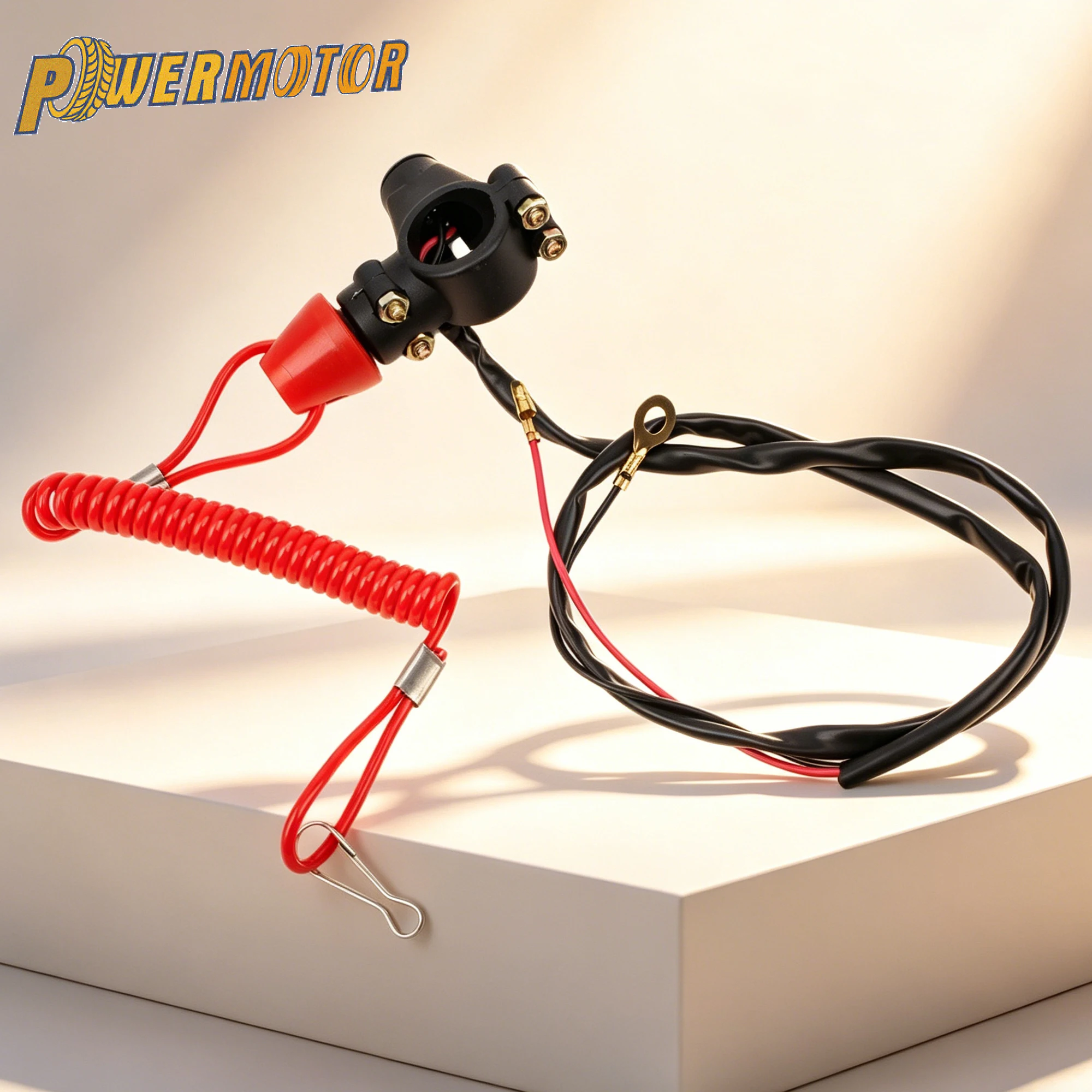 Motorcycle 22mm Hands-off Detection Auto Engine Shutdown Emergency Kill Stop Switch For LIYA 49CC Dirt Pocket Mini Bike Parts