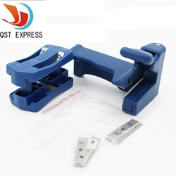 QST EXPRESS Double Edge Trimmer Banding Machine Set Wood Head and Tail Trimming Carpenter Hardware