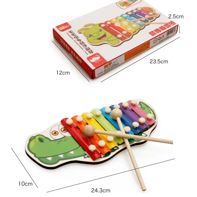 Baby Musical Toys Wooden Xylophone Musical Instrument for Children Montessori Games Early Development Educational Toys Kids Toys