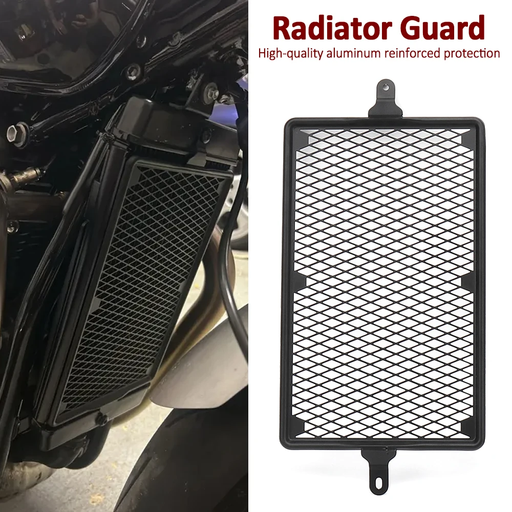 

For Bonneville T120 T100 Thruxton RS / Street Twin / Speed Twin New Motorcycle Radiator Guard Grille Oil Cooler Cover Protector