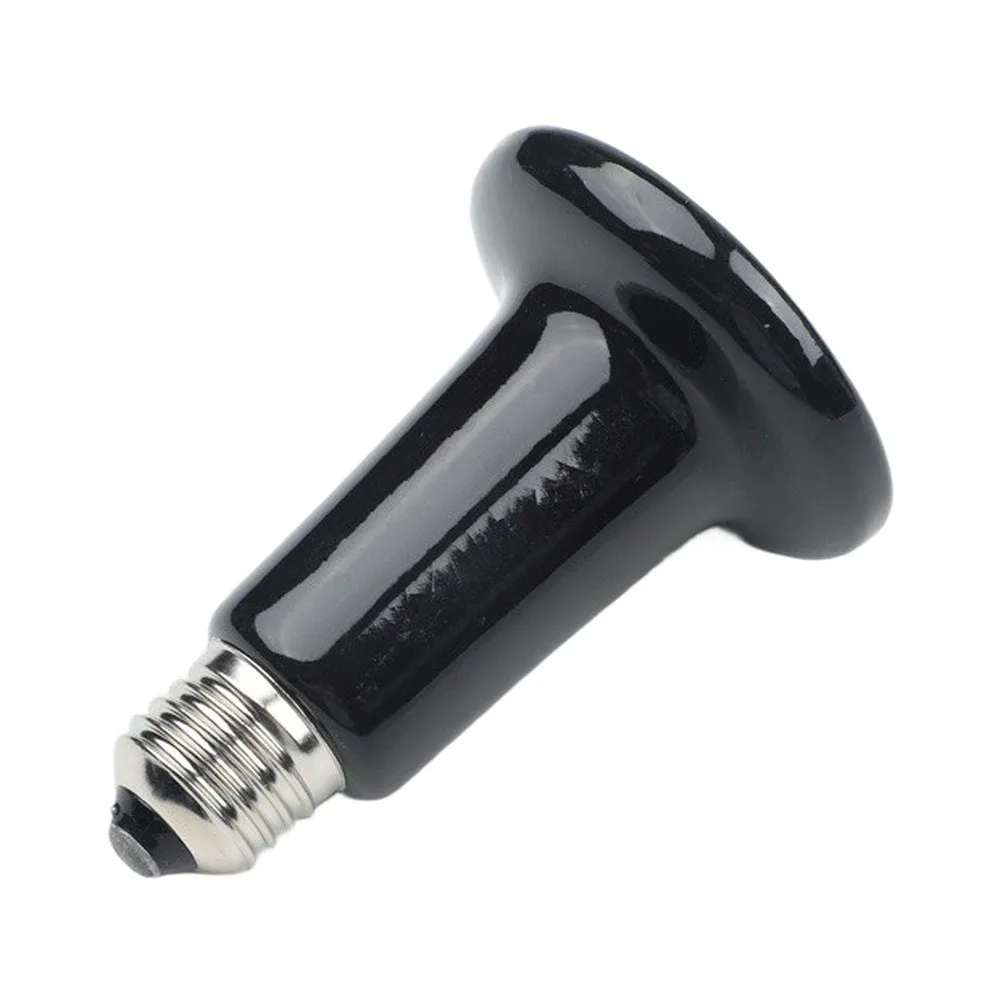 Ceramic Heater Infrared Heat Bulb Lamp Emitter 200W Non Light Emitting for ideal for Reptile and Amphibian Terrariums