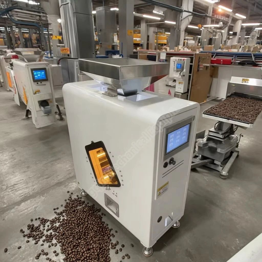 Mini Coffee Bean Color Sorter Machine Color Separator Rice Sorter Machine Glutinous Rice Color Sorter