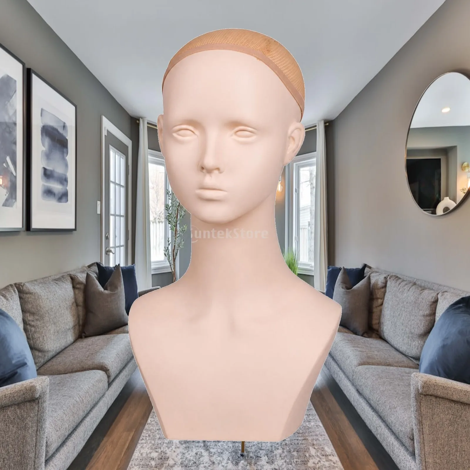 pvc-makeup-practice-head-with-shoulders-for-hair-styling-training-and-cosplay-display-mannequin-bust-for-salon-jewelry-showcase
