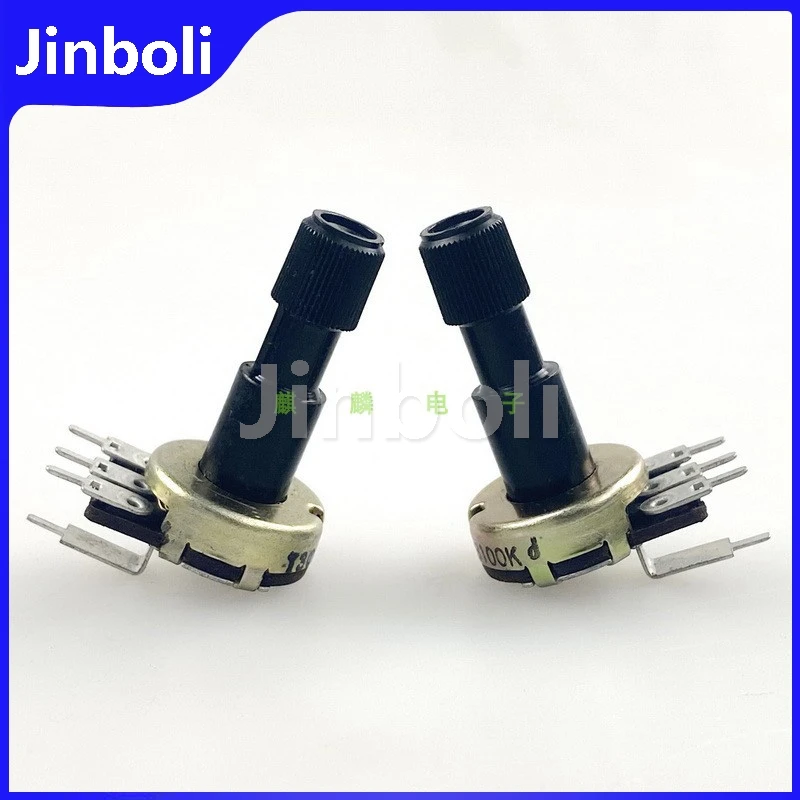 3PCS R161 Single Potentiometer B100K Amplifier Audio Big Head Shaft Does Not Require A Knob