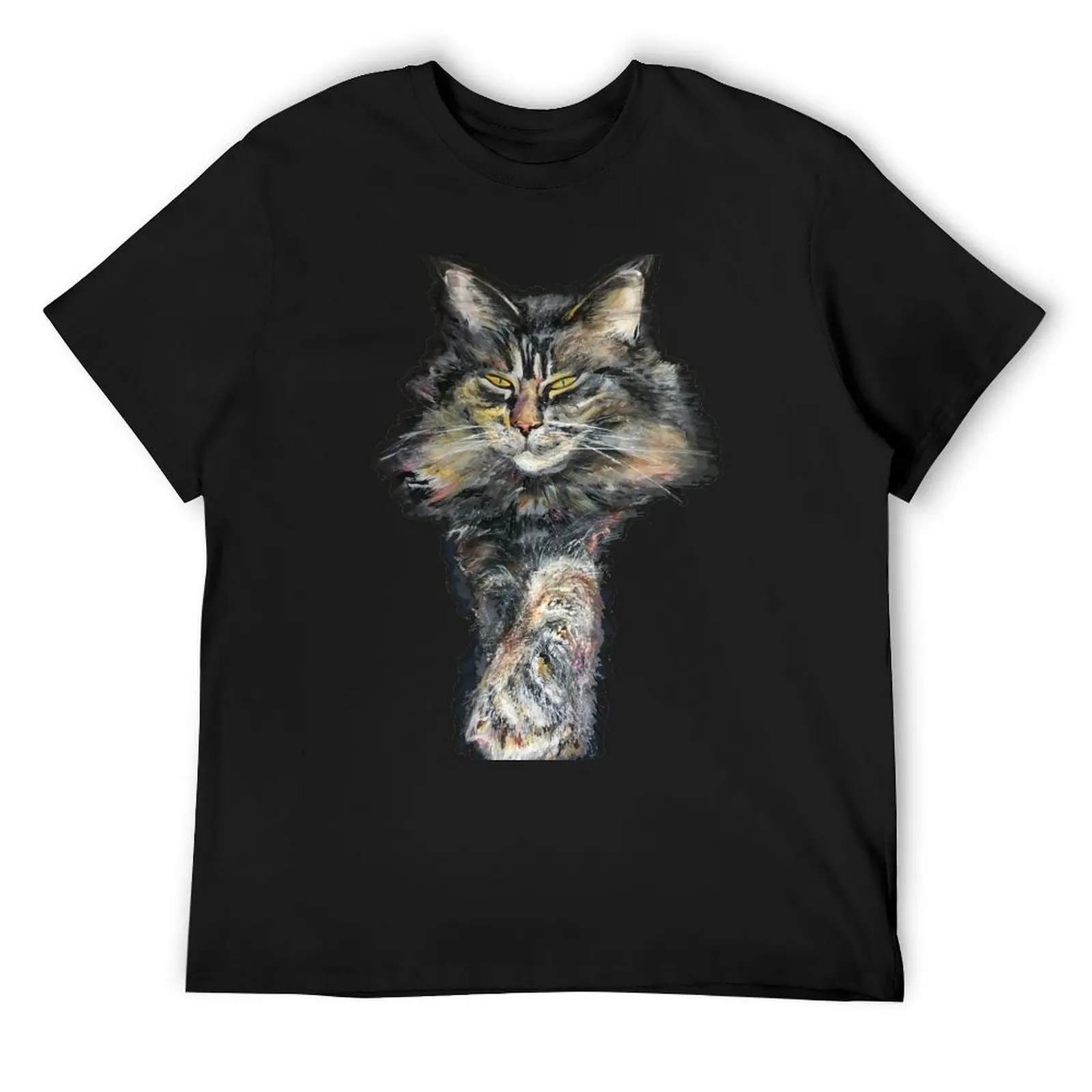 

maine coon T-Shirt Funny t-shirts hippie clothes anime T-shirts oversize mens graphic t-shirts pack