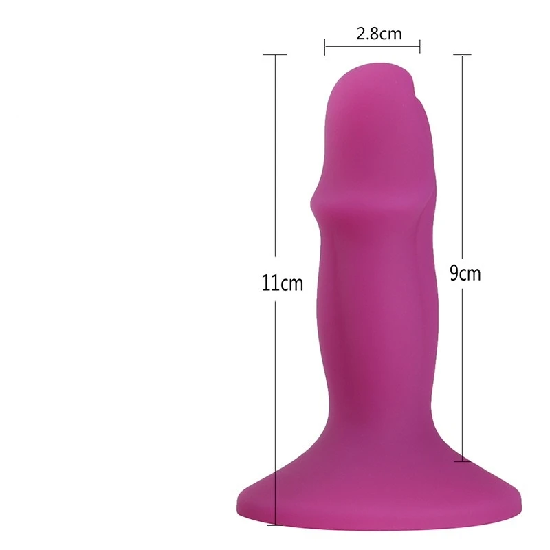 

Silicone Dildo Anal 100% Safe Butt Plug Wearable Stopper Adults Sex Toys for Men Women Trainer Massager 4 Colour