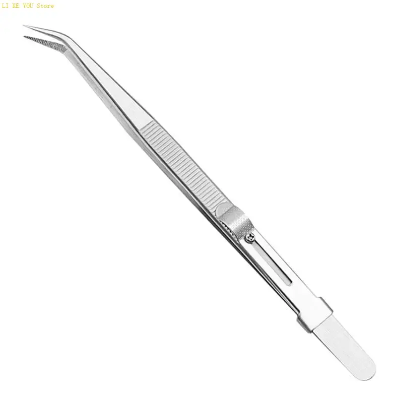 W3JE 2 PCs e Diamond Stone Tweezers Lanking Jóias Tweezer Slide trava dica fina