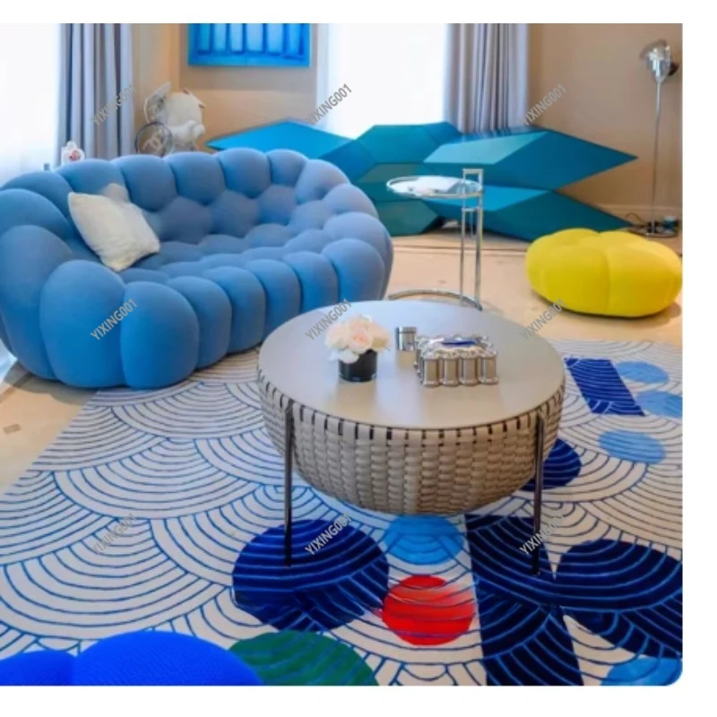 Minimalist European Double Adult Bubble Sofa Compressed Boneless Chaise Divano Living Room Couch Home Furniture
