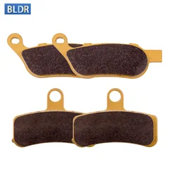 Front Rear Brake Pads For HARLEY DAVIDSON FLSTC Heritage Softail Classic 2008-2013 FLSTFB Fat Boy Lo Softail 2010-13