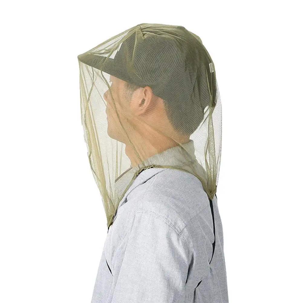 

2 PCS Mosquito Netting for Camping Face Mesh Jungle Head Protecting Men and Women