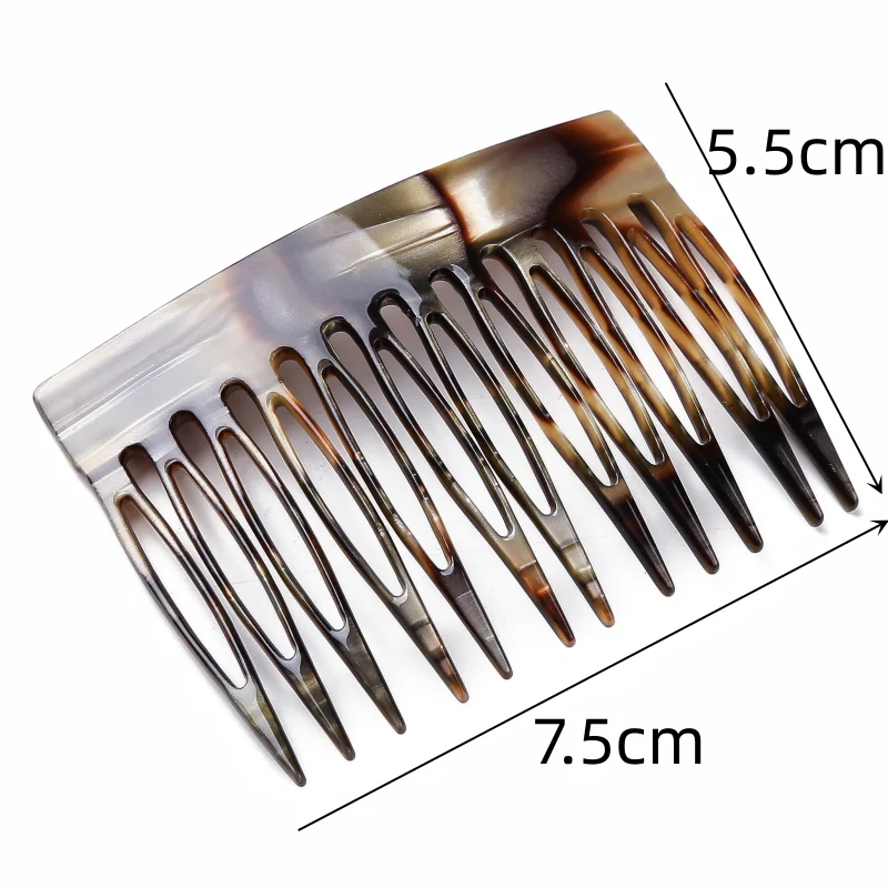 Acetate Elegant Hairpins Hair Combs Hair Clips for Girls Hair Accessories Headwear Women Hair Ornaments Rolled up Hair Gift