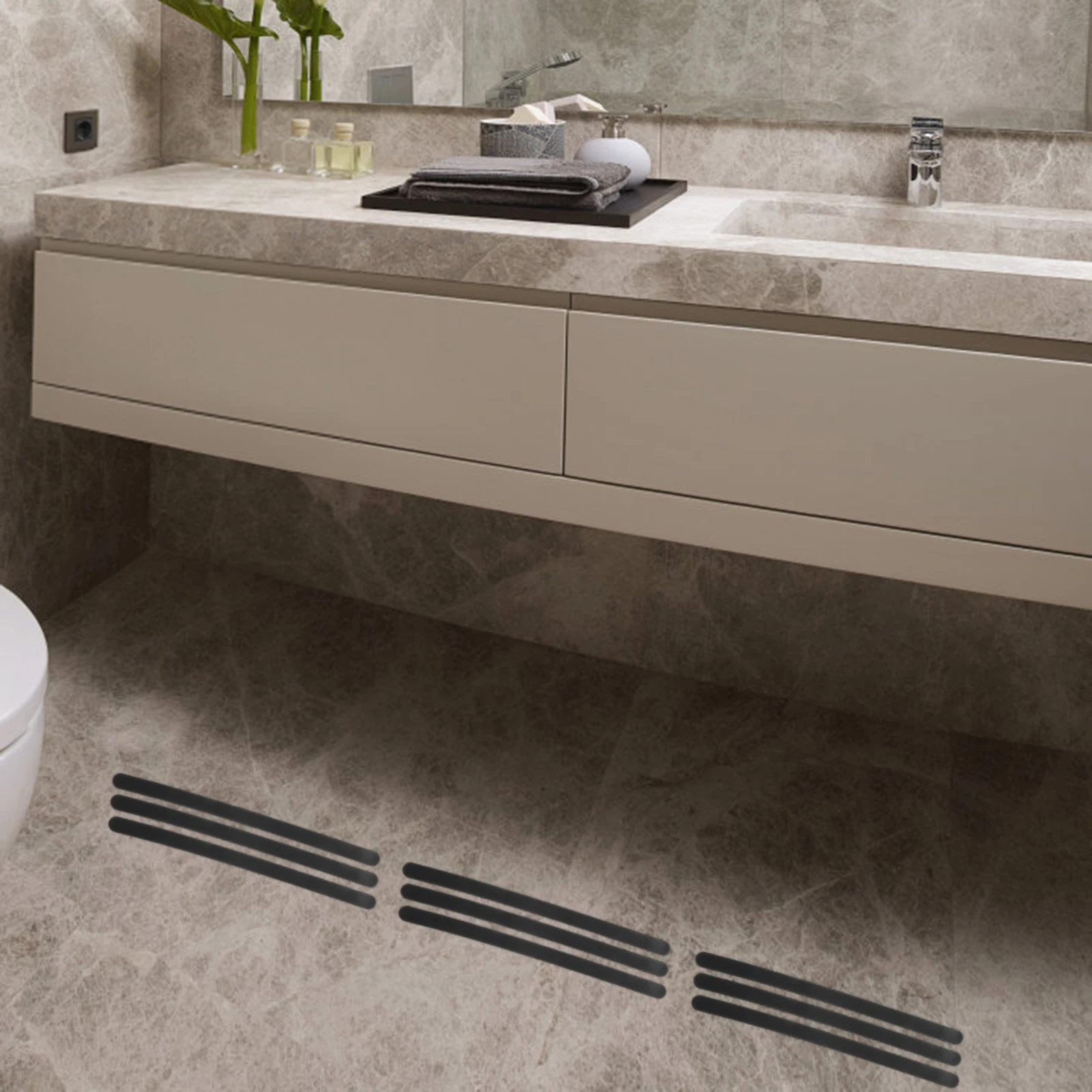 

24Pcs Anti-Skid Floor Sticker Safety Strips Self-Adhesive Bath Tub Shower Stairs Non Slip Strips Anti-Skid Floor Sticker