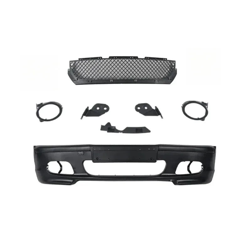 For 3 Series E46 Sedan 4 MT Style Bodykit E46 Car Body Modification Parts Bumper Assemb Side Skirt