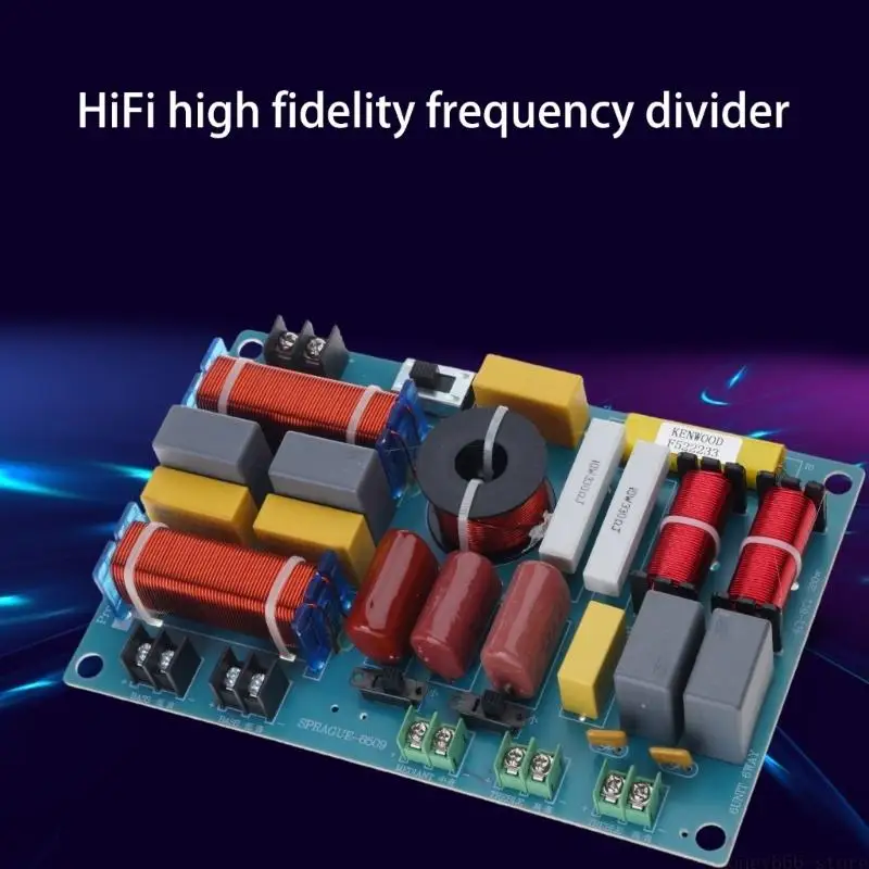 

F62C 5-полосный делитель частоты аудиодинамика, 400 Вт, HiFi аудио кроссовер, плата