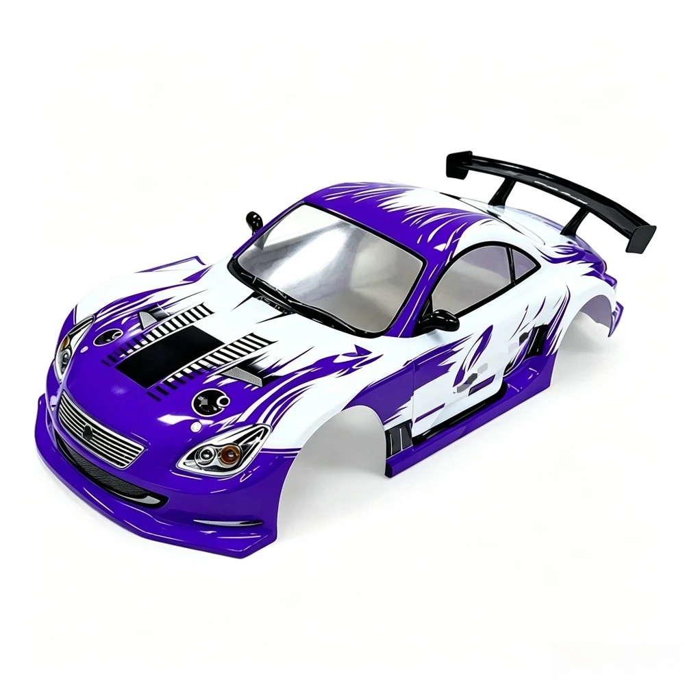 RC GT Style PVC Body Shell customizable size Racing Mod Part 1/10 For Rlaarlo S10RC MJX 10303 TT01 PTG RC Car Hobby Accessory