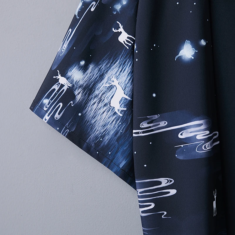 Japanese Retro Anime Kimono Cardigan Chinese Style Loose Versatile Student Haori Robe Sun Protection Clothing