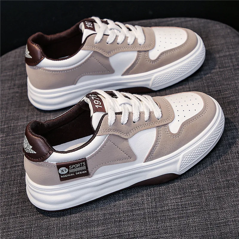 Designer Platform Running Sneakers Women Tennis shoes Woman Walking Chunky Sneakers white Casual Slip on Vulcanized Shoes