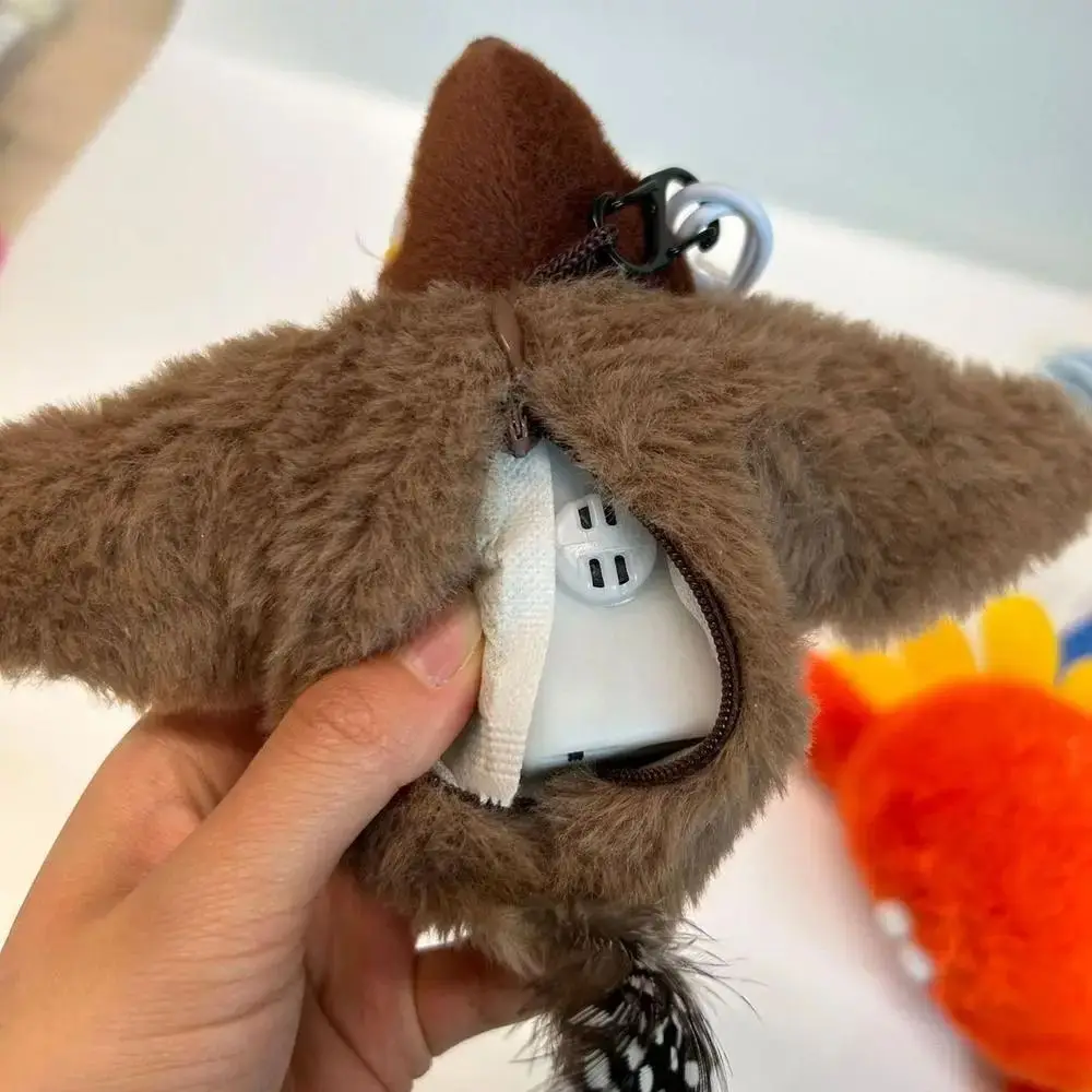 Interaktives Plüsch-Katzenspielzeug, über USB wiederaufladbar, buntes Katzenspielzeug mit Katzenminze, kein Fliegen, 3 Modi, klappendes Vogel-Katzenspielzeug