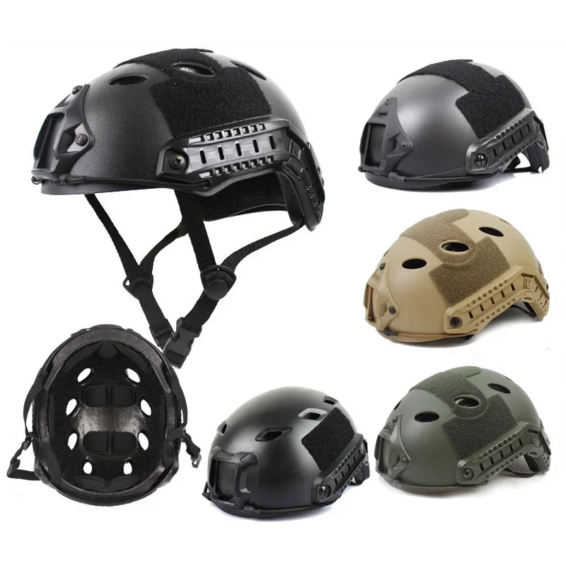 Casco táctico de Paintball, protector de alta calidad, Airsoft, militar, rápido