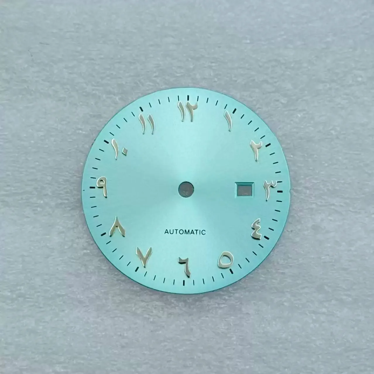 24.5mm Arab Lady's No Logo Dial Fit NH05 Movement No Luminous Sunburst Watch Modification Accessories Custom Logo