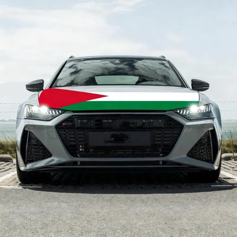 (1 حزمة) علم السيارة الفلسطيني مقاومة تتلاشى ومقاومة للرياح ، من السهل التثبيت ، مناسبة لعشاق السيارات ، الفلسطينيين واستخدام #3