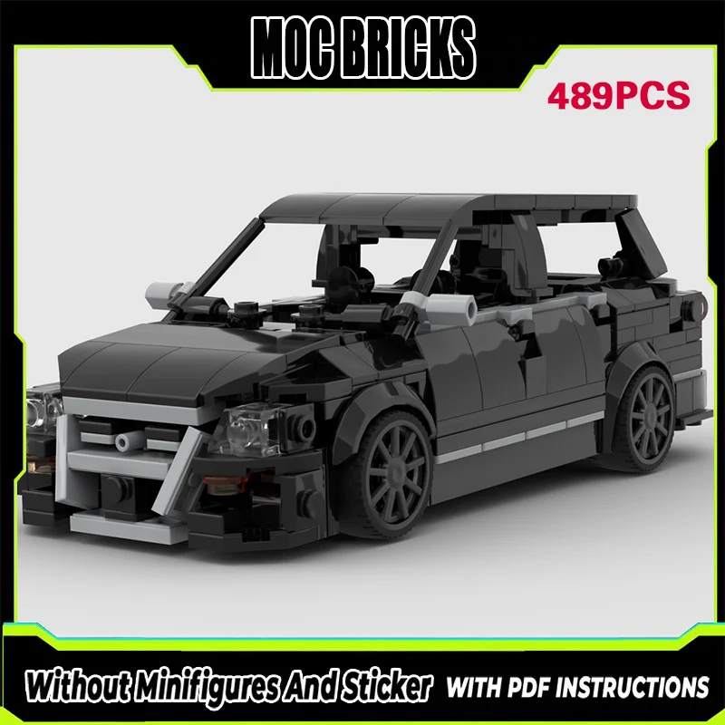 

Speed Racing Car Model MOC Building Bricks High Performance Car Modular Technology Gifts Holiday Assemble Children Toys Suit