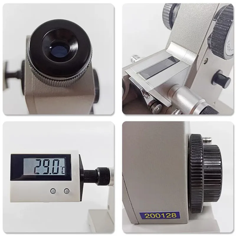 Promotion Abbe Refractometer 2WAJ Monochromatic Refractometer Digital Brix Refractometer New Lab Optical Equipment
