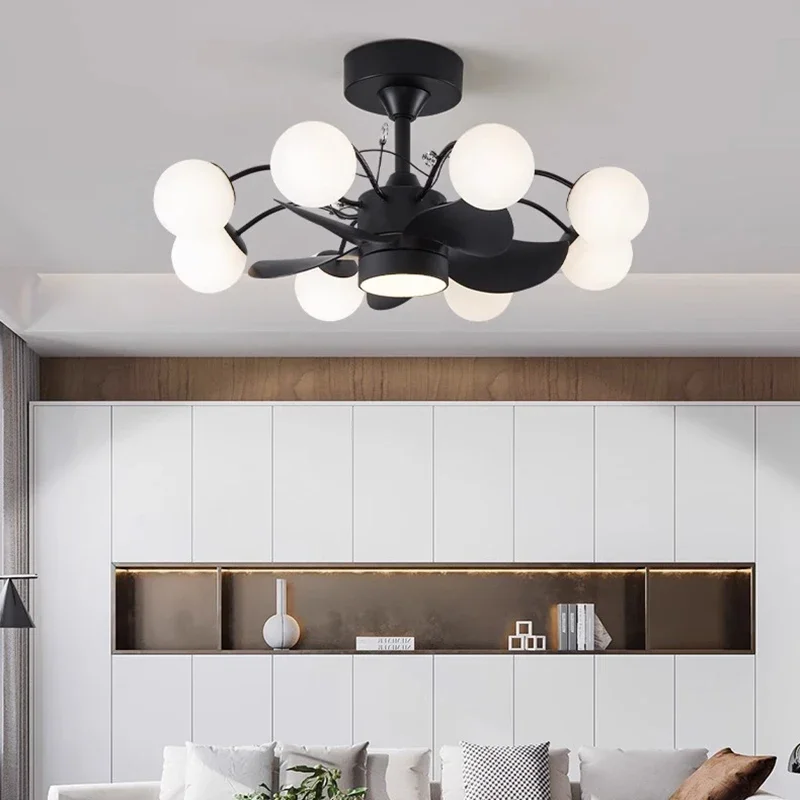 Modern Ceiling Fan Lights Home Decoration LED Chandelier Living Room Kitchen Lighting Chandelier Room Lights Ceiling Lights - Image 4