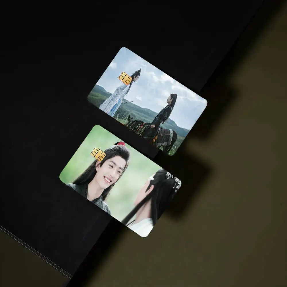 Chenqing Ling TV Drama Card Sticker Cartoon Art Credit Card Skin Anti Scratch Bank Debit Card Decal