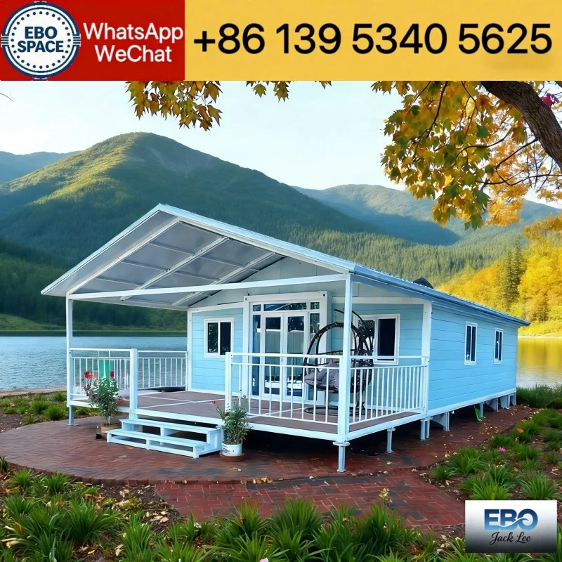 Outdoor Cabin Expandable Container House MMC Custom China Factory 20ft 30ft 40ft Foldable Modular House Waterproof