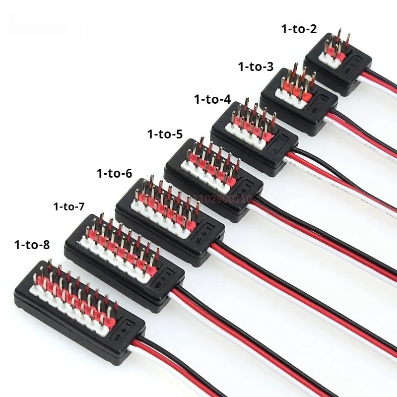 Rs Red Spider Car Model Airplane Extension Cable Y Line Hub for R415 One to Two Three/Four Remote Control Toys Parts 208 Mm