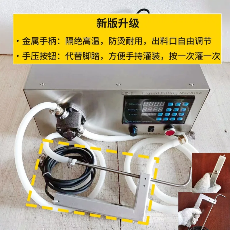 High temperature with heating aromatherapy crystal tea wax flake pouring machine candle ghee lamp pot filling machine - Image 3