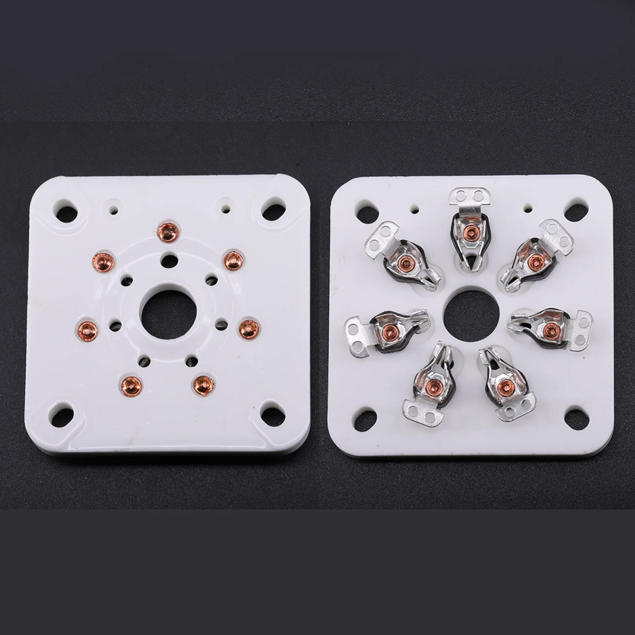 1PC 7PIN TUBE SOCKET Ceramic VALVE BASE GZC7-C for 6C33 FU19 FU29 FU30 FU32 829B 3C33 Vintage Audio Amplifier DIY