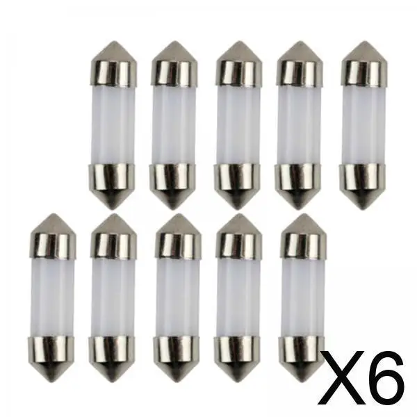 

Керамическая светодиодная лампа для салона автомобиля, размер 31 мм, низкое энергопотребление для купольной карты и лампы для чтения