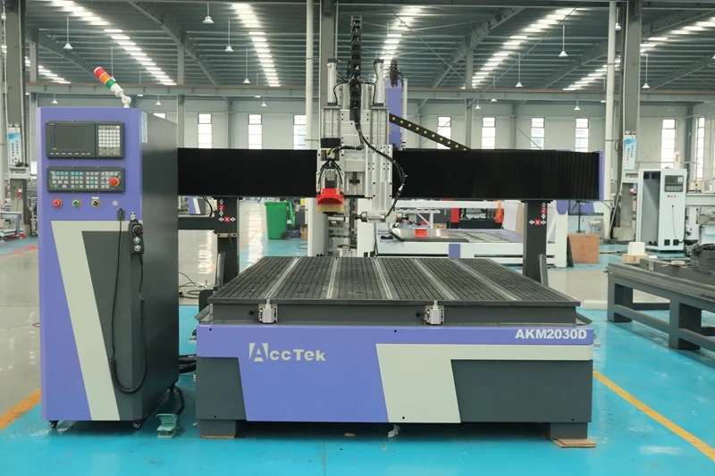 Jinan Factory 1325 2030 Wood Cutting Machine Atc Wood CNC Router With Horizontal Spindle Drilling Wood Door