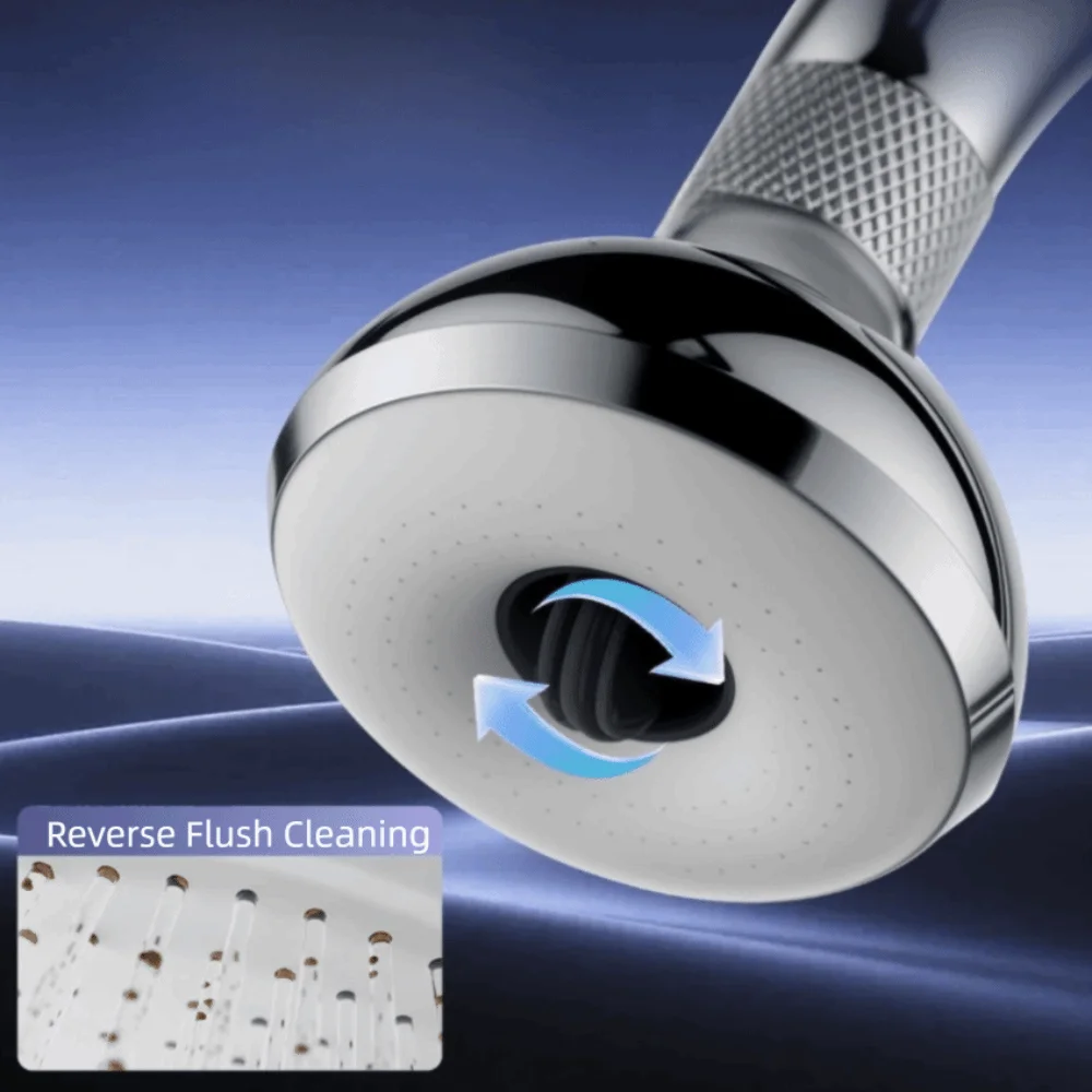 

Splash-proof 360°Rotation Faucet Aerator Rust-proof Adjustable Kitchen Sink Tap Aerator 3 Water Flow Mode Pressurized