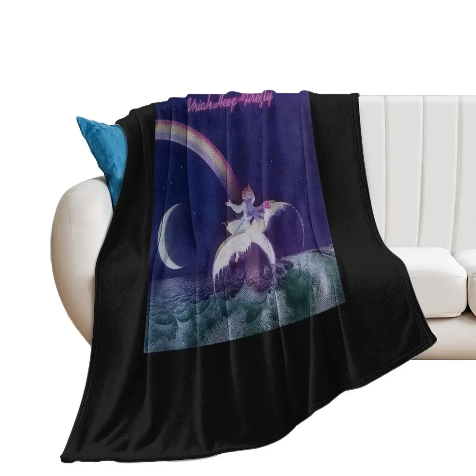 Uriah Heep - Firefly Classic T-Shirt Throw Blanket For Baby Retros Blankets