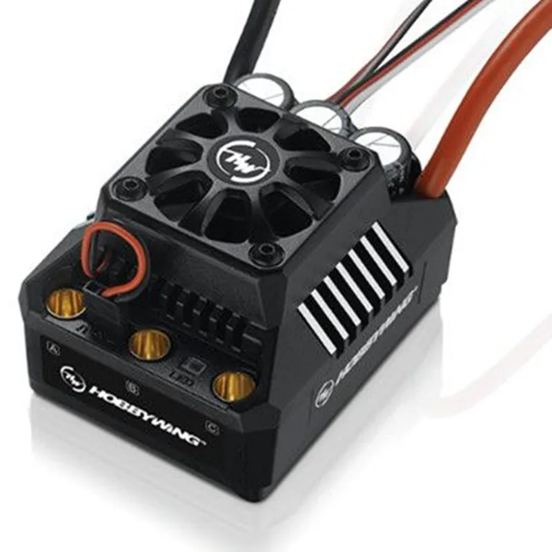 2025 EZRUN Max6 160A R/C Pengendali Kecepatan Motor Tanpa Sikat ESC Tanpa Sikat Tahan Air untuk 1/6 1/5 RC Mobil Truk Perayap F17810