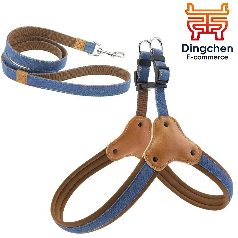 

Поводок-шлейка Y-образной формы для собак - регулируемый, дышащий, в стиле седла, предотвращающий натяжение, для средних и крупных собак, а также для лошадей. Аксессуары для щенков.