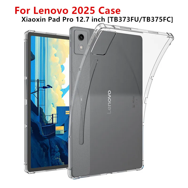 For Lenovo Xiaoxin Pad Pro 12.7inch 2025 Protective Case TB375FC/TB373FU 12.7