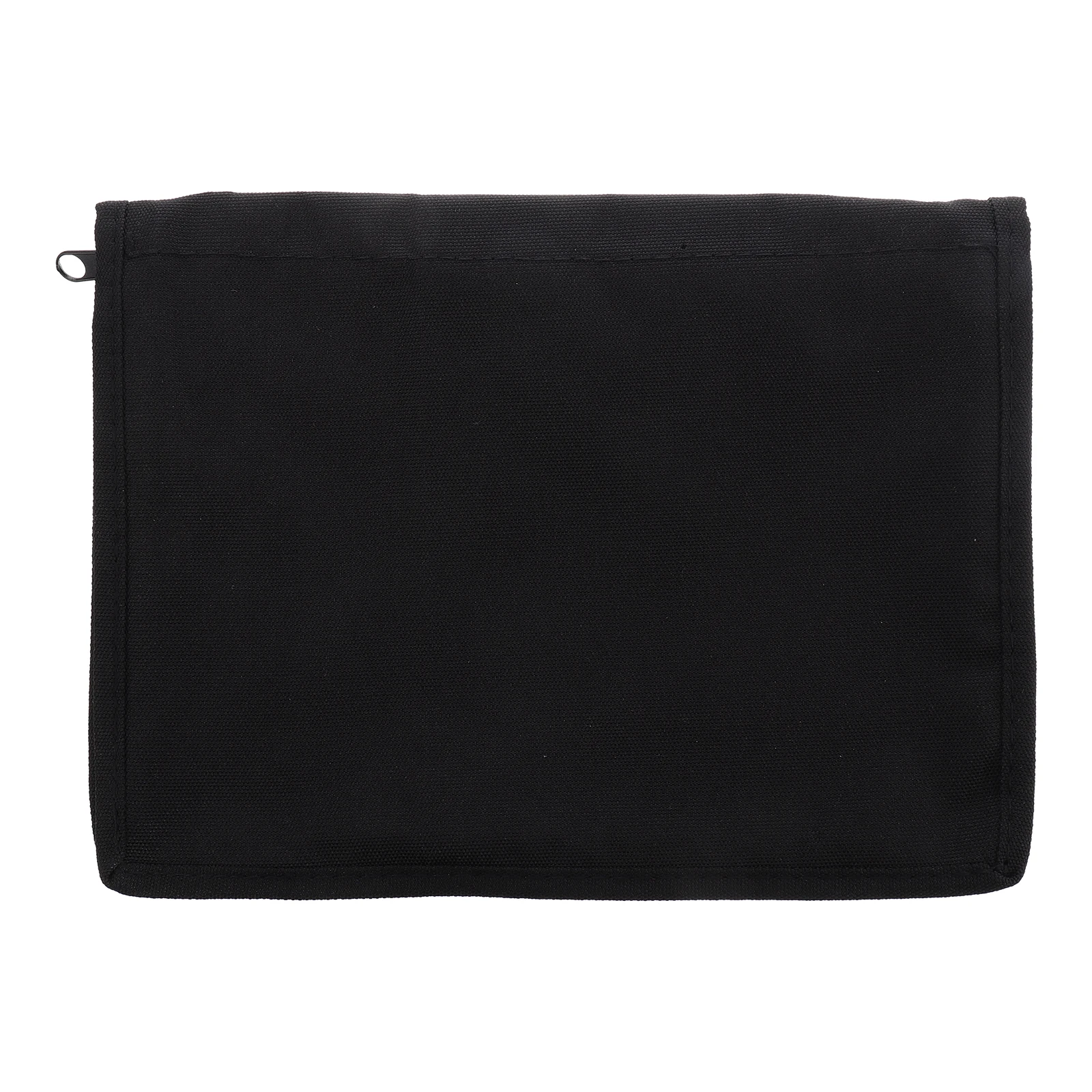 

1pc Portable Storage Filing Folder Oxford Cloth Document Organizer Zipper Pouch Durable School Supplies File Bag Holder