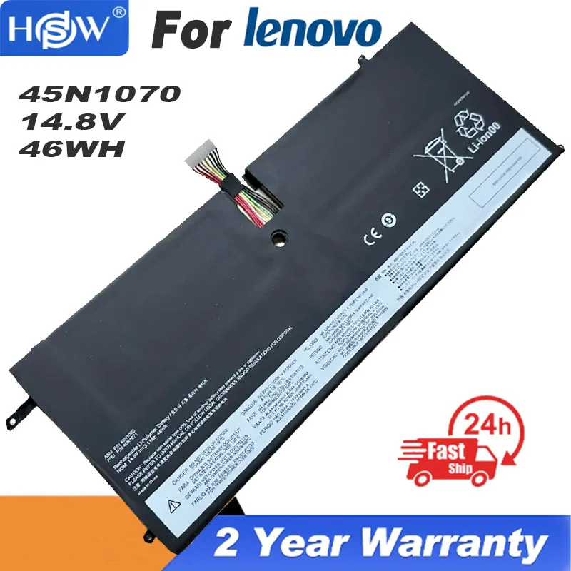 

45N1070 45N1071 Laptop Battery For Lenovo ThinkPad X1 Carbon Series 3444 3448 3460 Tablet 14.8V 3.11Ah 46WH